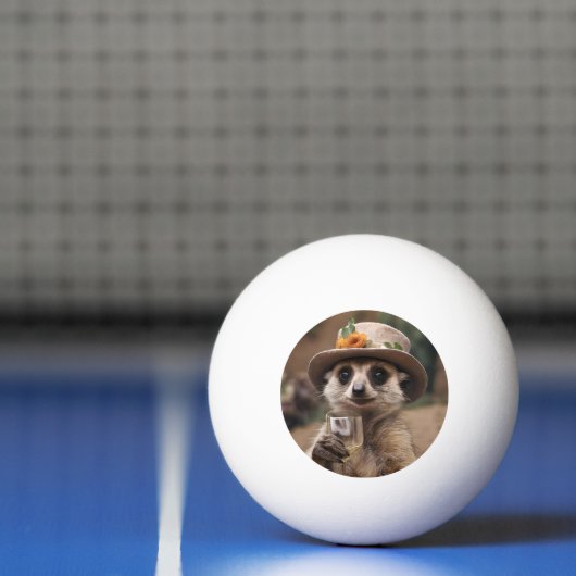 Balle De Ping Pong Le Vin De Granny Meerkat, (Filet)