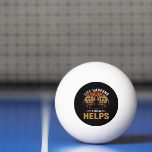 Balle De Ping Pong Le Yoga Aide à Vivre