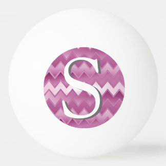 Balle De Ping Pong Le ZigZag simple - rose