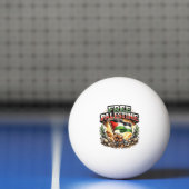 Balle De Ping Pong Libre la Palestine (Filet)