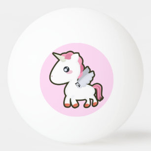 Balle De Ping Pong Licorne de Kawaii