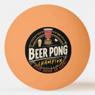 Balle De Ping Pong Ligue de bières Ping Pong Personnalisée