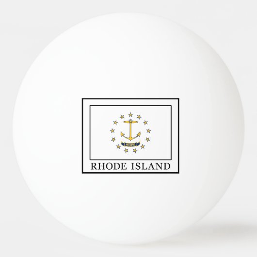 Balle De Ping Pong L'île Rhode (Devant)
