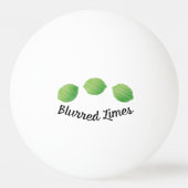 Balle De Ping Pong Limites floues (Dos)