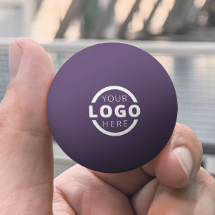 Balle De Ping Pong Logo d'entreprise personnalisé Purple