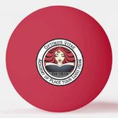Balle De Ping Pong Logo Image Business (Dos)