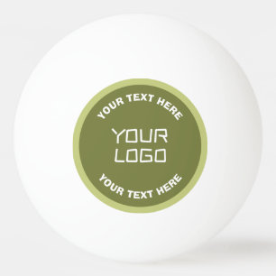Balle De Ping Pong Logo ou conception téléchargé et texte modifiable