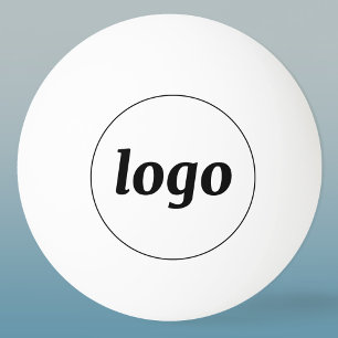 Balle De Ping Pong Logo simple Marque promotionnelle d'entreprise