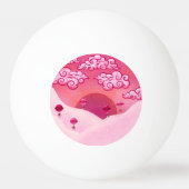 Balle De Ping Pong Lollipops et beaux nuages (Devant)