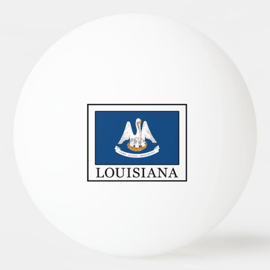 Balle De Ping Pong Louisiane (Devant)