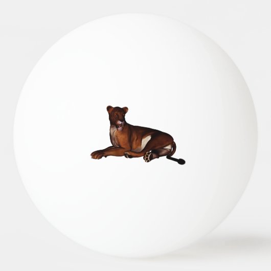 Balle De Ping Pong Löwe (Devant)
