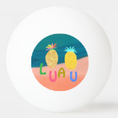 Balle De Ping Pong Luan Pineapple Hawaïen (Dos)