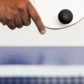 Balle De Ping Pong M. et Mme 25e anniversaire du mariage ping pong ba (Paddle)