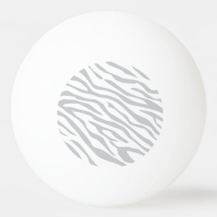 Balle De Ping Pong Magic Zebra Stripes Click to Customize Grey Color