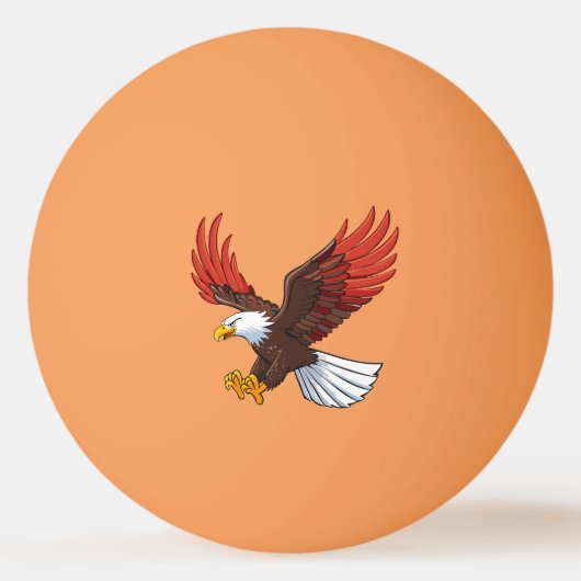 Balle De Ping Pong Majestic eagle in flight (Devant)