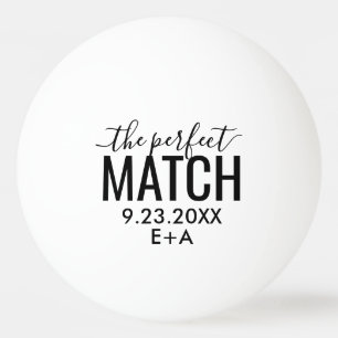 Balle De Ping Pong Mariage Le Parfait Correspondance 