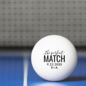 Balle De Ping Pong Mariage Le Parfait Correspondance (Filet)