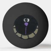 Balle De Ping Pong Mauvais chat rêveur (Devant)