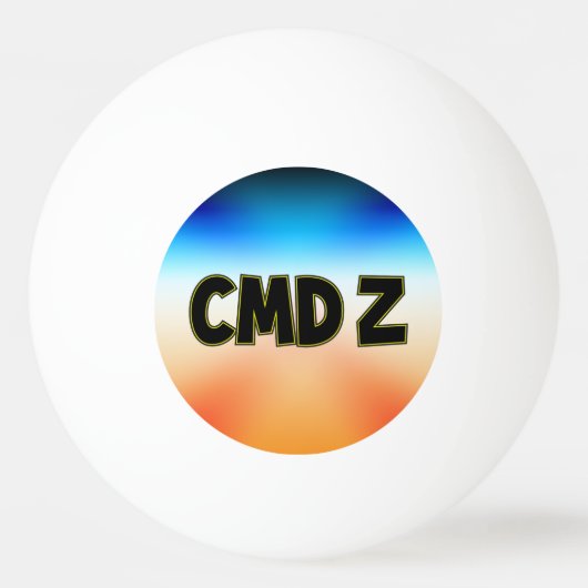 BALLE DE PING PONG MD Z (Devant)