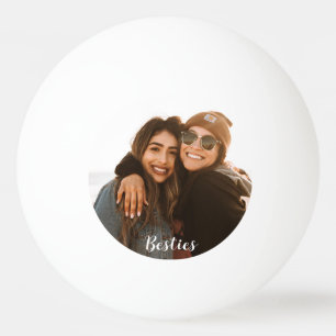Balle De Ping Pong Meilleur Ami Besties Photo personnalisée