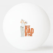Balle De Ping Pong Meilleur papa par rapport (Dos)