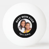 Balle De Ping Pong Meilleure maman jamais photo (Dos)