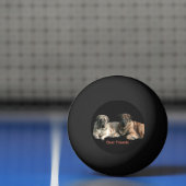 Balle De Ping Pong Meilleurs amis des Mastiffs (Filet)