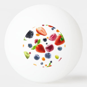 Balle De Ping Pong Mélanger les fruits