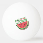 BALLE DE PING PONG MELON D'EAU POUR LA PALESTINE LIBRE (Devant)