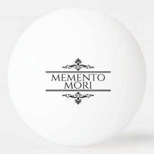 Balle De Ping Pong Memento Mori