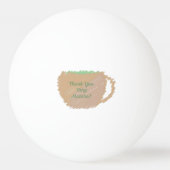 Balle De Ping Pong Merci très compatible (Dos)