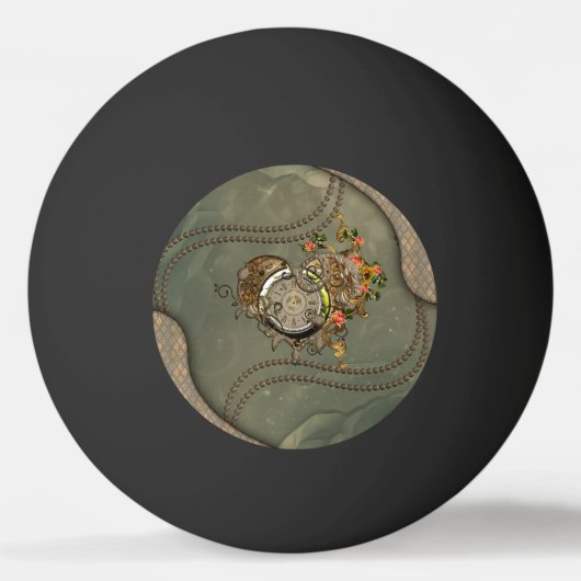 Balle De Ping Pong Merveilleuse horloge vapeur (Devant)