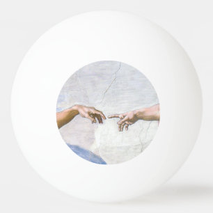 Balle De Ping Pong Michelangelo - Création d'Adam Isolé