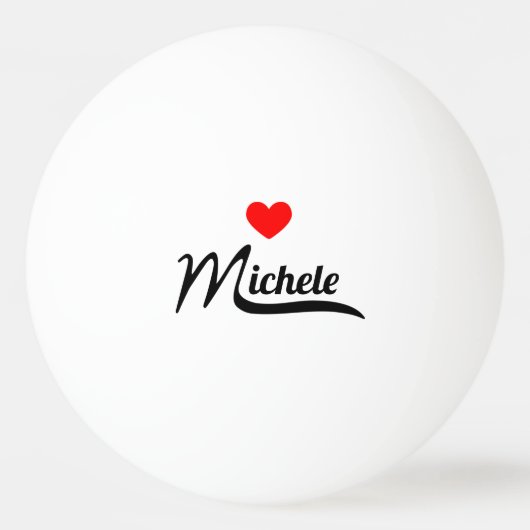 Balle De Ping Pong Michele (Devant)