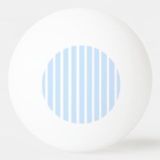 Balle De Ping Pong Minces Rayures Bleu Clair