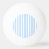 Balle De Ping Pong Minces Rayures Bleu Clair (Dos)