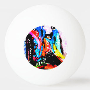Balle De Ping Pong mixte arc-en-ciel