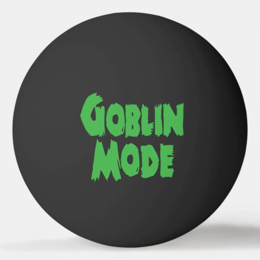 BALLE DE PING PONG MODE GOBLIN (Dos)