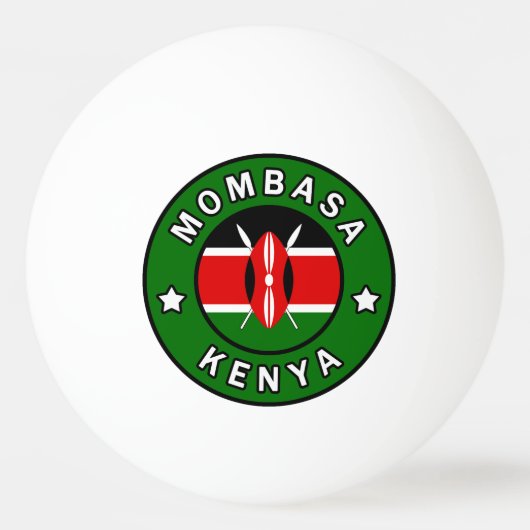 Balle De Ping Pong Mombasa Kenya (Devant)