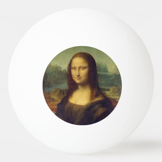 Balle De Ping Pong Mona Lisa (Devant)