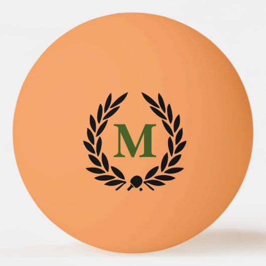 Balle De Ping Pong Monogram Lorberkranz (Devant)