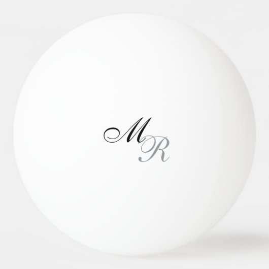 Balle De Ping Pong Monogramme (Devant)