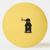 Balle De Ping Pong Monogramme. Kawaii Cute Ninja pour Geek Nerd. (Dos)