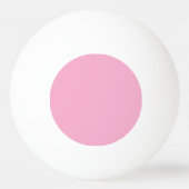 Balle De Ping Pong Monogramme rose Nom du script Dames (Dos)