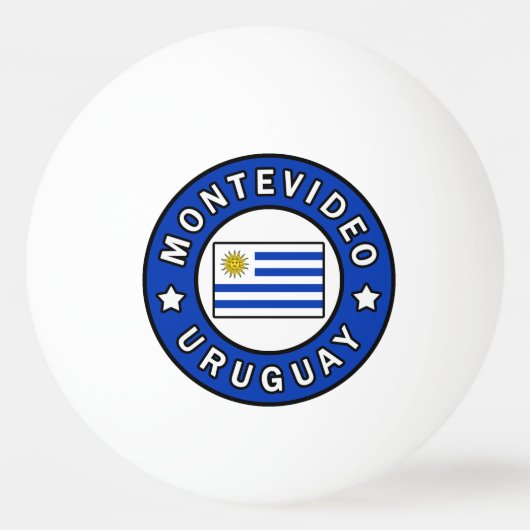 Balle De Ping Pong Montevideo Uruguay (Devant)