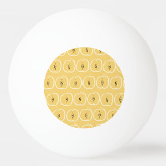 Balle De Ping Pong Motif Apple vintage : Fond d'écran.