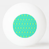 Balle De Ping Pong motif coloré moderne (Dos)