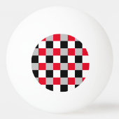 Balle De Ping Pong Motif de tableau de contrôle modifiable (Dos)