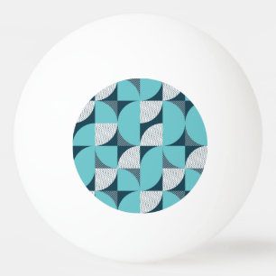 Balle De Ping Pong Motif géométrique créatif
