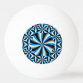Balle De Ping Pong Motif hexagonal dégradé (Devant)